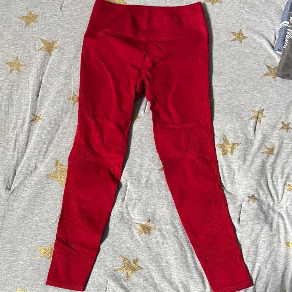 Fabletics Vibrant Red Leggings